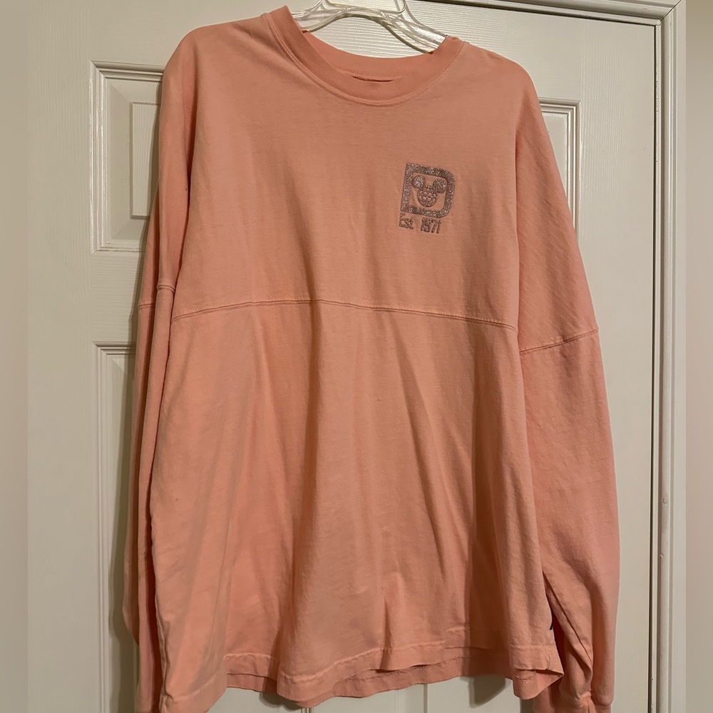 Disney Parks Spirit Jersey - Coral with Glitter